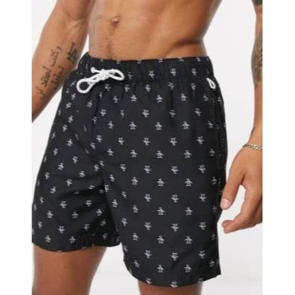 The Original Penguin Swim Trunks NWT Size 38 - Picture 1 of 7
